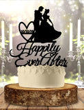 Cinderella Happily Ever After Wedding Cake Topper