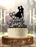 Happily Ever After Wedding Cake Topper