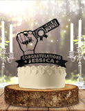 Graduation Class Year Congratulations with Name Personalized Graduation Cake Topper