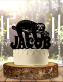 Sloth Birthday Baby Shower Girl or Boy Newborn Cake Topper Themed Parties