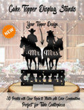 Cowboy Personalized Name Age Birthday Cake Topper