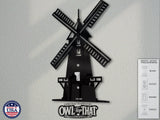 Windmill - Oversized Wall Switch Cover Plate - Country Theme - Standard Size Toggle, Rocker, Outlet, and Blank Wall Plates