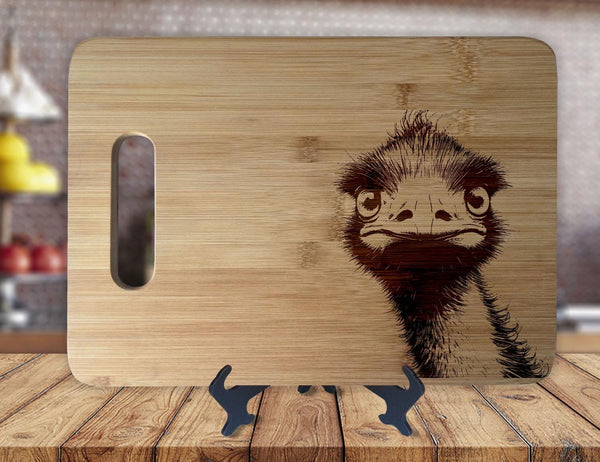 Emu Stare Cutting Board