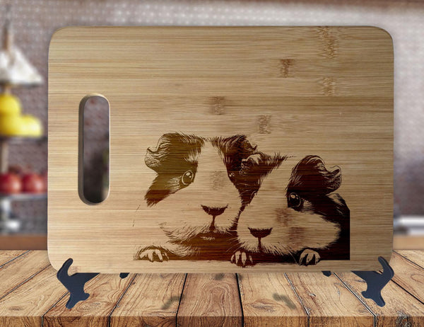 Guinea Pigs Pet Lovers Cutting Board