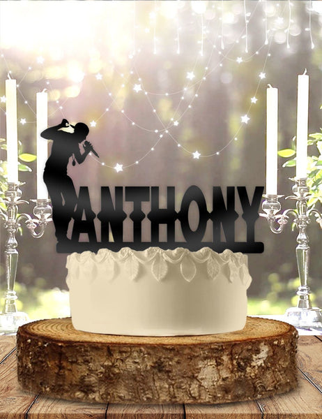 Rapper Lyricist Name Rapper Solo Personalized Birthday Cake Topper