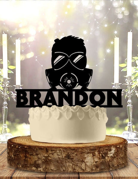 Quarantine Birthday Boys Men Quarantined Cake Topper Personalized